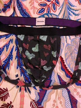 MeUndies LARGE Hearts Jockstrap